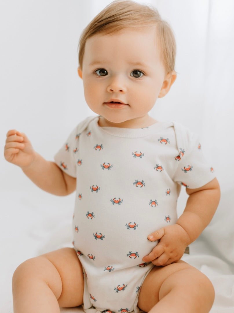 comfy lap bodysuit | crab