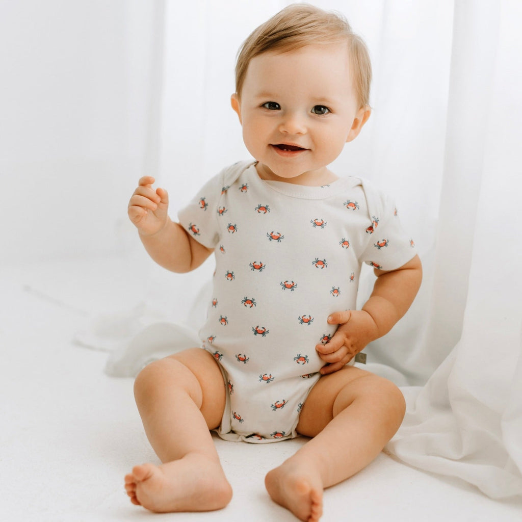 comfy lap bodysuit | crab